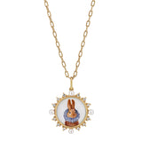 Erica Molinari Collared Rabbit Pendant