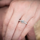 Erika Winters Grace Solitaire Ring in Platinum