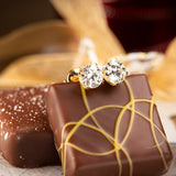 Erika Winters Ani Studs with Old European Cut Diamonds