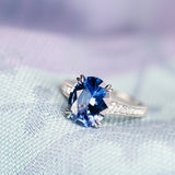 Erika Winters Minna Solitaire with Sapphire