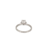 Erika Winters Grace Solitaire Ring in Platinum