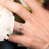 Erika Winters Marquise Margot Solitaire Ring
