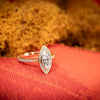 Erika Winters Virginia Halo Ring with Antique Marquise