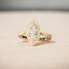 Erika Winters Virginia Halo Ring with Antique Marquise