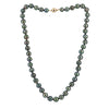 Green Black Tahitian Pearl Necklace