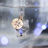Heather B. Moore Ornate Compass Charm