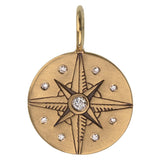 Heather B. Moore Ornate Compass Charm