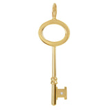 Heather B. Moore Large Gold Diamond Tiny Key