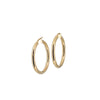 Classic Gold Hoops 4mm x 30mm