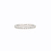 Alchemy Single Row Diamond Pave Eternity Band