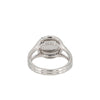 Old European Cut Diamond Pave Split Shank Ring