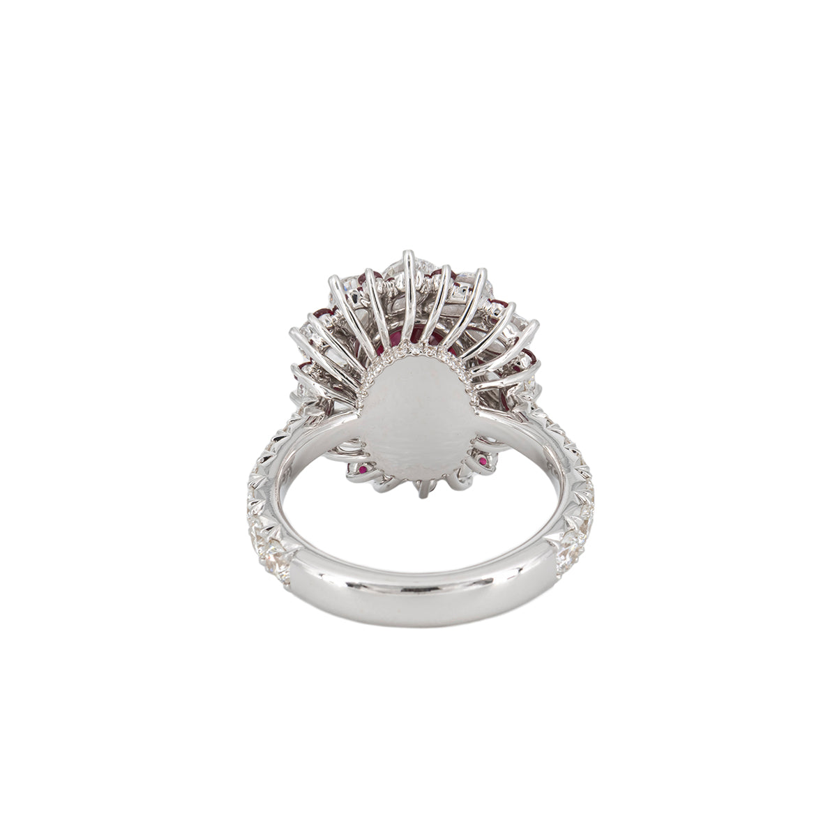 Ruby with Pear Halo Ring | Shop Alchemy Jewelry Store Portland Oregon