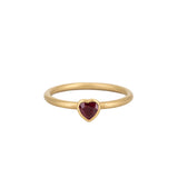 Kimberly Collins Ruby Heart Yumdrop Ring