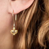 Kent Raible Acorn Drop Earrings