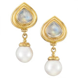 Kent Raible Moonstone Earrings