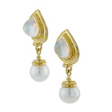 Kent Raible Moonstone Earrings