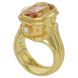 Kent Raible Morganite Cocktail Ring