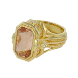 Kent Raible Morganite Cocktail Ring