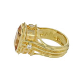 Kent Raible Morganite Cocktail Ring