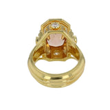 Kent Raible Morganite Cocktail Ring