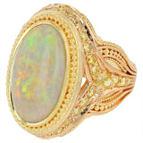Kent Raible Opal Cocktail Ring