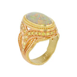 Kent Raible Opal Cocktail Ring