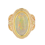 Kent Raible Opal Cocktail Ring