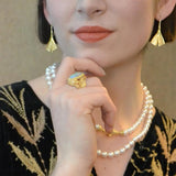 Kent Raible Opal Cocktail Ring