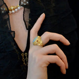 Kent Raible Opal Cocktail Ring