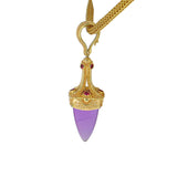 Kent Raible Amethyst Pendulum Pendant