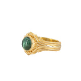Kent Raible Blue Green Tourmaline Ring