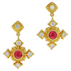Kent Raible Snowflake Earrings