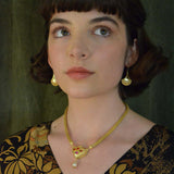 Kent Raible Flower Jewel Necklace