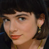 Kent Raible Multi Gemstone Drop Earrings