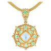 Kent Raible Moonstone Mandala Pendant