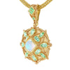 Kent Raible Moonstone Mandala Pendant