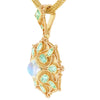 Kent Raible Moonstone Mandala Pendant