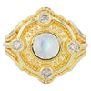 Kent Raible Rainbow Moonstone Ring
