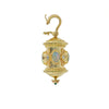 Kent Raible Opal Prayer Wheel Pendant