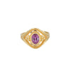 Kent Raible Oval Pink Sapphire Ring