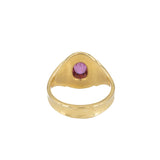 Kent Raible Oval Pink Sapphire Ring