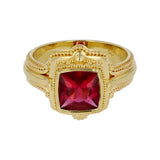 Kent Raible Rubellite Tourmaline Cocktail Ring