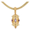 Kent Raible Marquise Prayer Wheel Pendant