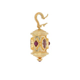 Kent Raible Marquise Prayer Wheel Pendant