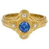 Kent Raible Sapphire and Diamond Ring