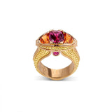Kent Raible Apricot Gold Ring