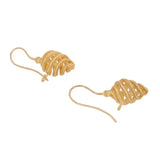 Kent Raible Spiral Cone Earrings