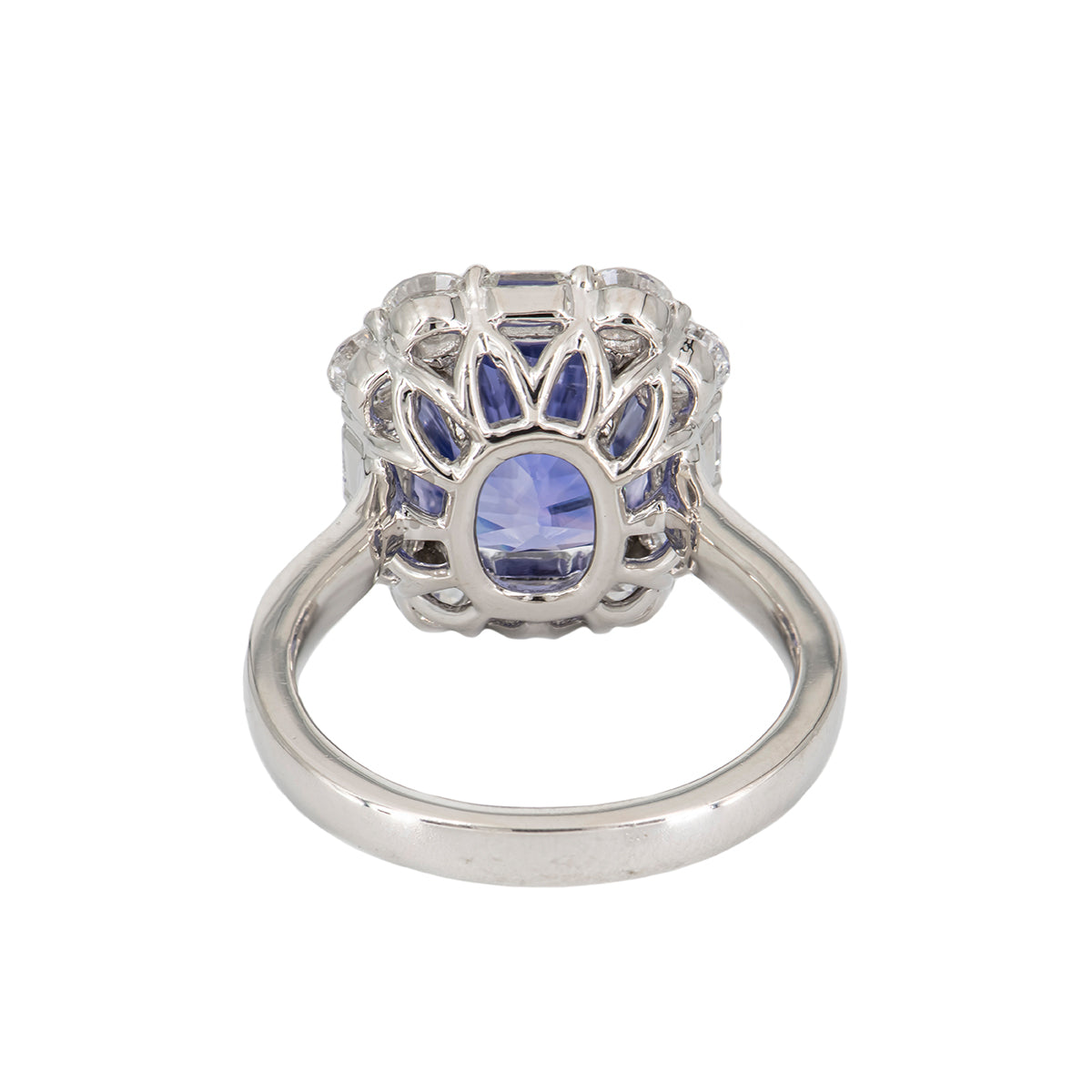 Purple Sapphire Halo Ring | Alchemy Jeweler