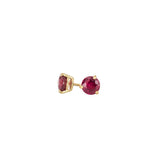 Ruby 3 Prong Studs