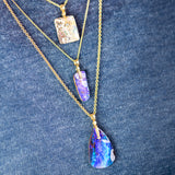 Alex Sepkus Purple Boulder Opal Pendant